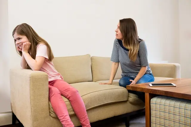 Daughter Ignores her Mother after Some Argument