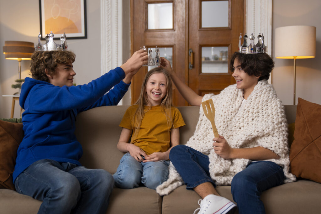 Parents encouraging Kids towards Writing, Painting or Skills, they're Curious about