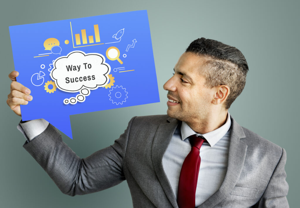 Practice with Way to Success Speech Bubble Chart