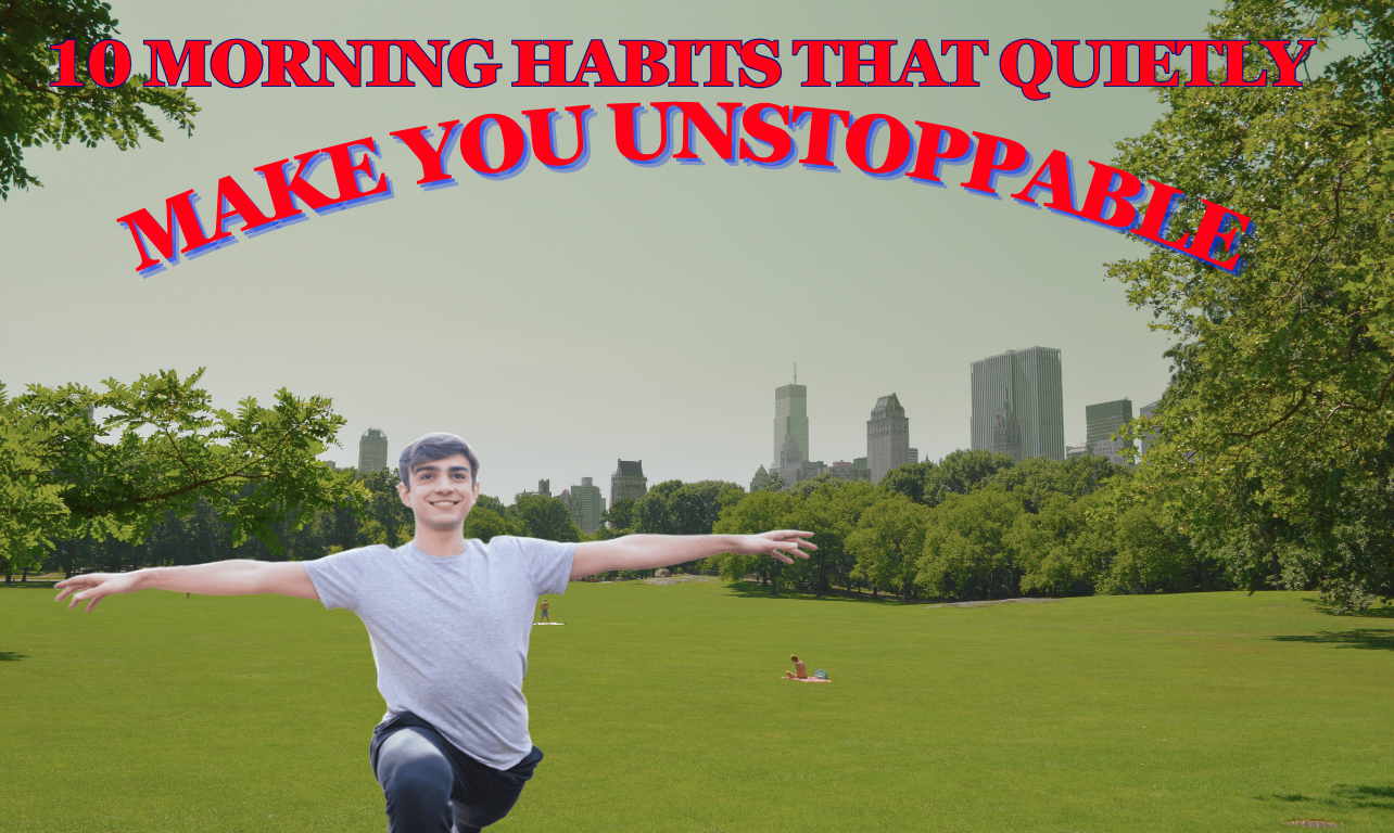 10 Morning Habits that quietly make you Unstoppable