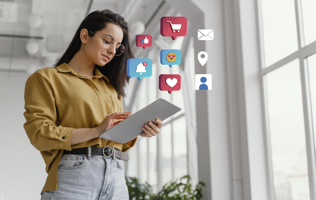 Social Media Marketing Concept – Beneficial for Youth Social Media Marketing Concept—Beneficial for Youth